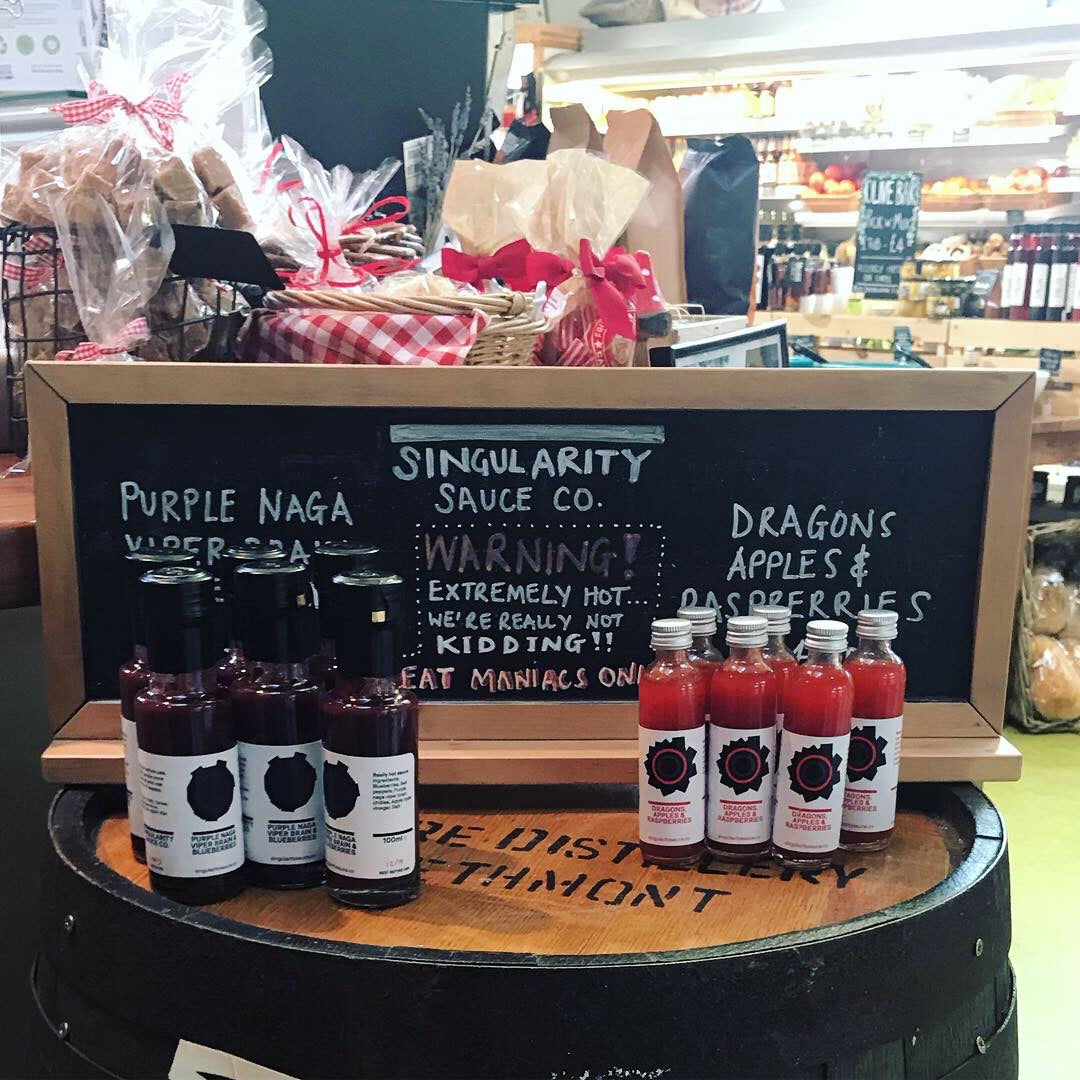 Find Singularity Sauce in Aberdeenshire and London